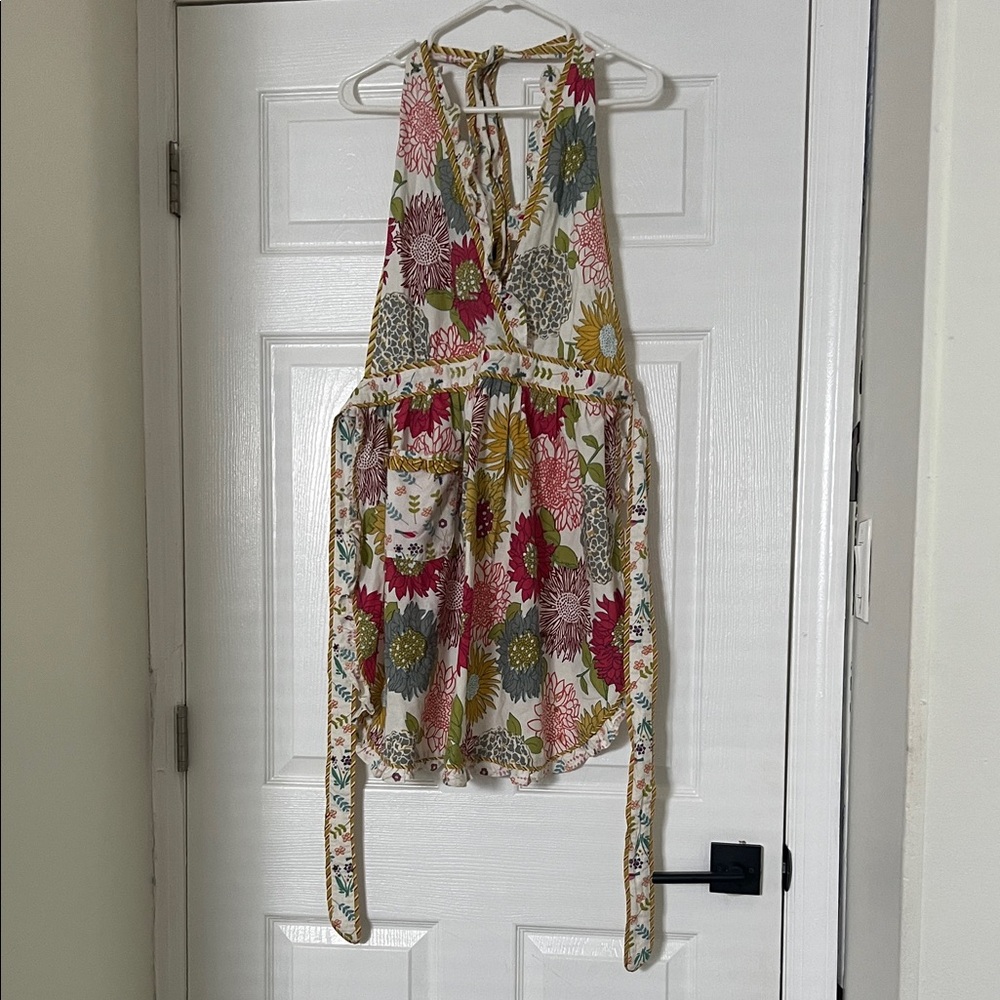 Vintage Style Floral Apron